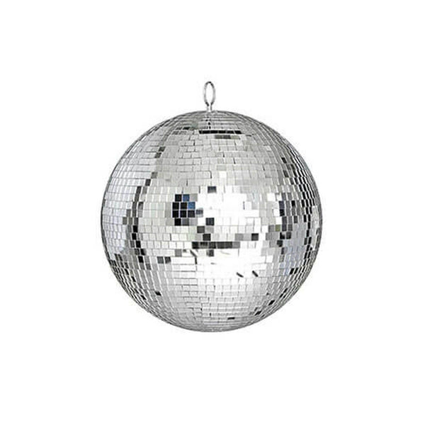 DISCO BALL SILVER 12CM
